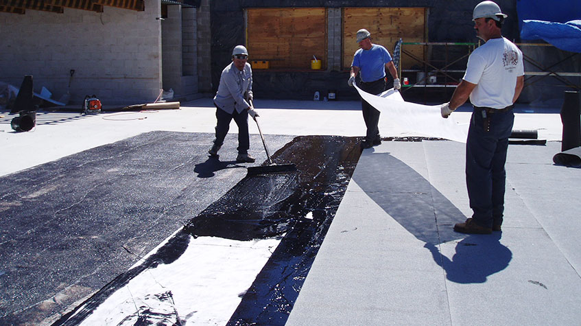 Impermeabilización de pavimentos, tejados y cubiertas