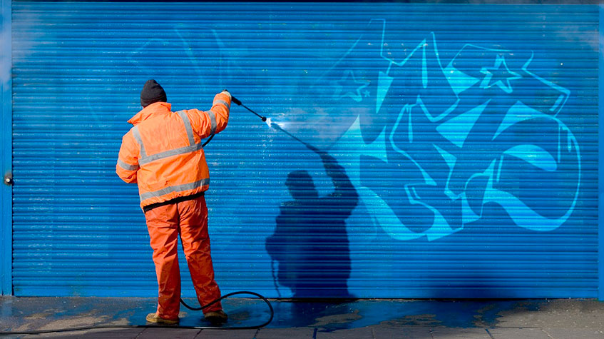 Empresa de limpieza de graffitis en Barcelona